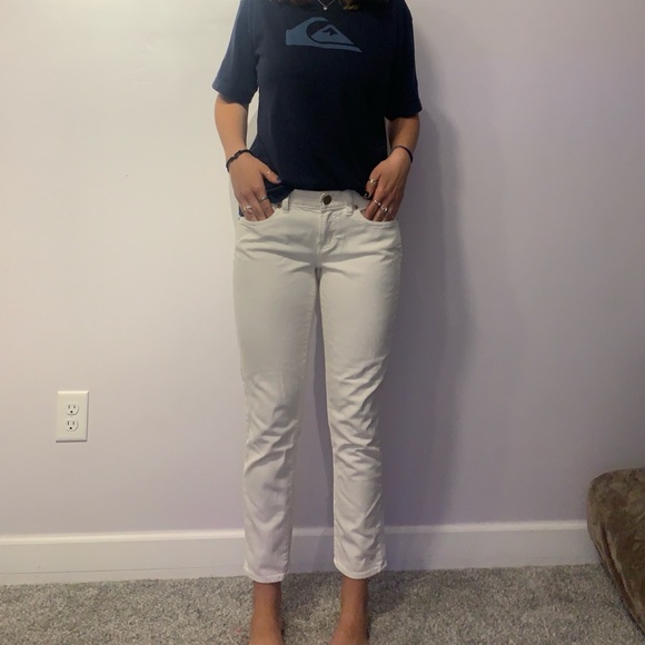 J Crew ankle toothpick jeans size 29 low rise